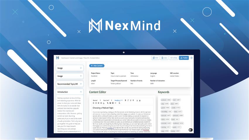 NexMind app